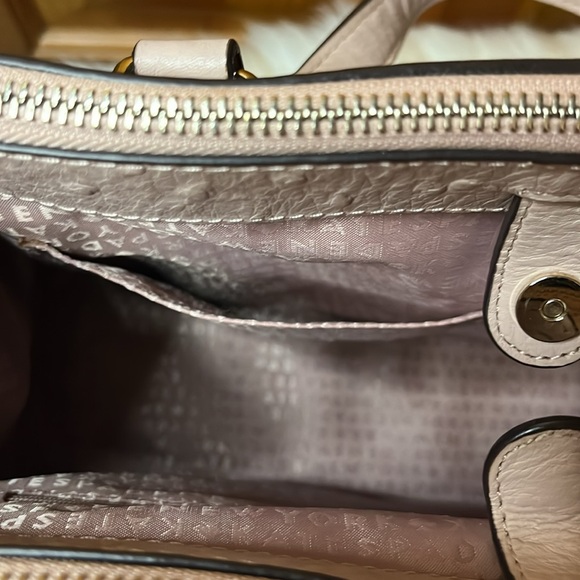 KATE SPADE OSTRICH EMBOSSED BALLET PINK CROSSBODY BAG - Picture 5 of 14